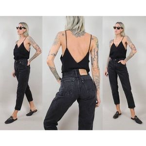 Vintage Levi’s 550 High Waist Relaxed Tapered Leg